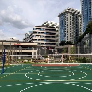 Москва, ул. Минская — Универсальная спортивная площадка премиум класса - спортивная площадка