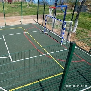 Универсальная спортивная площадка с воркаут комплексом (430 м²) - спортивная площадка